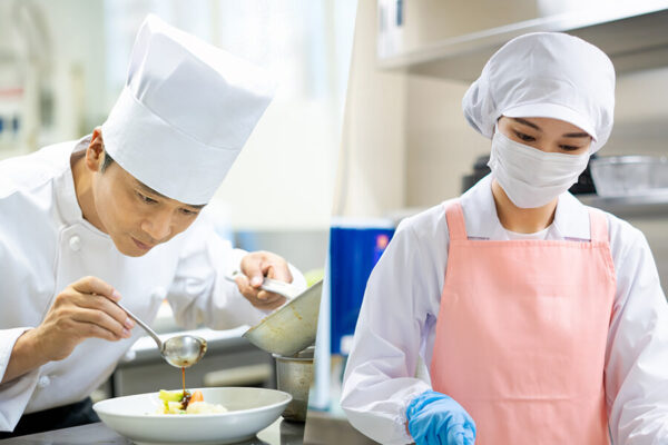 コック帽子・衛生頭巾のクリーニング